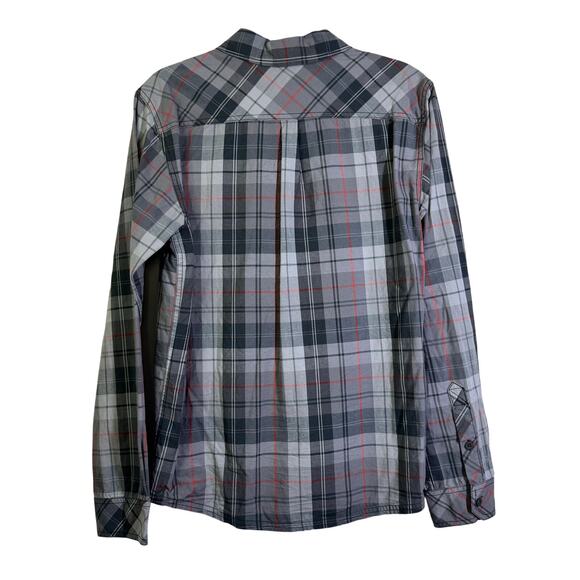 SMARTWOOL Shirt Medium Summit County Plaid Merino Wool Blend Men's Long Sleeve - Picture 2 of 13